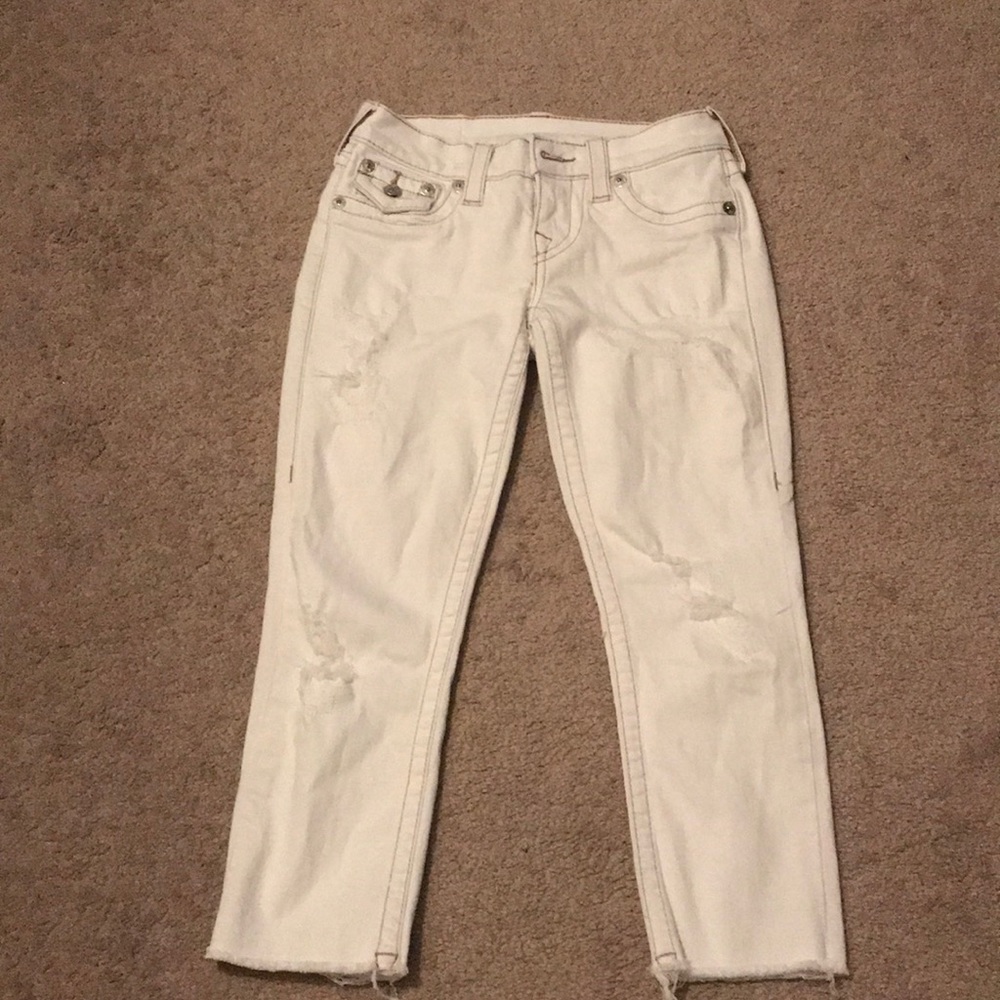True Religion Capri/Crop Jeans